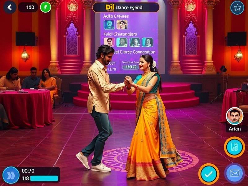 Dil Se Dance Legend live event with players dancing